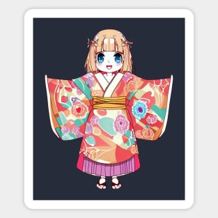 kimono kawaii Magnet